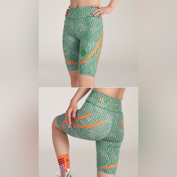 NWT Adidas by Stella McCartney Truepurpose Printed Green / Clear Onix Set - Picture 2 of 13